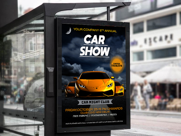 Car Flyer designs, themes, templates and downloadable graphic elements