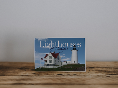 Light House lighthouse michigan postcard