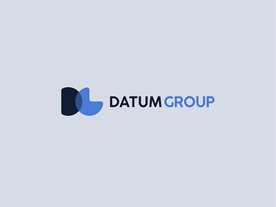 Datum Group Logo branding design flat illustration logo minimal vector