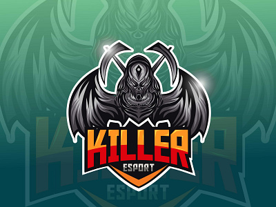 predator mascot esport logo branding and identity esportlogo gaminglogo predatorlogo