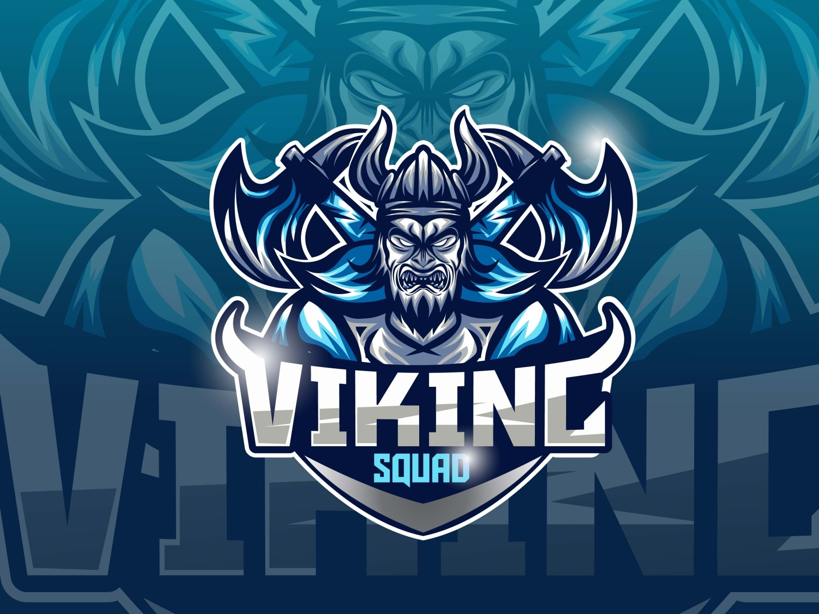 viking mascot esport gaming logo by Nasihul U on Dribbble