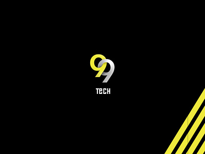 99Tech - tech company logo design