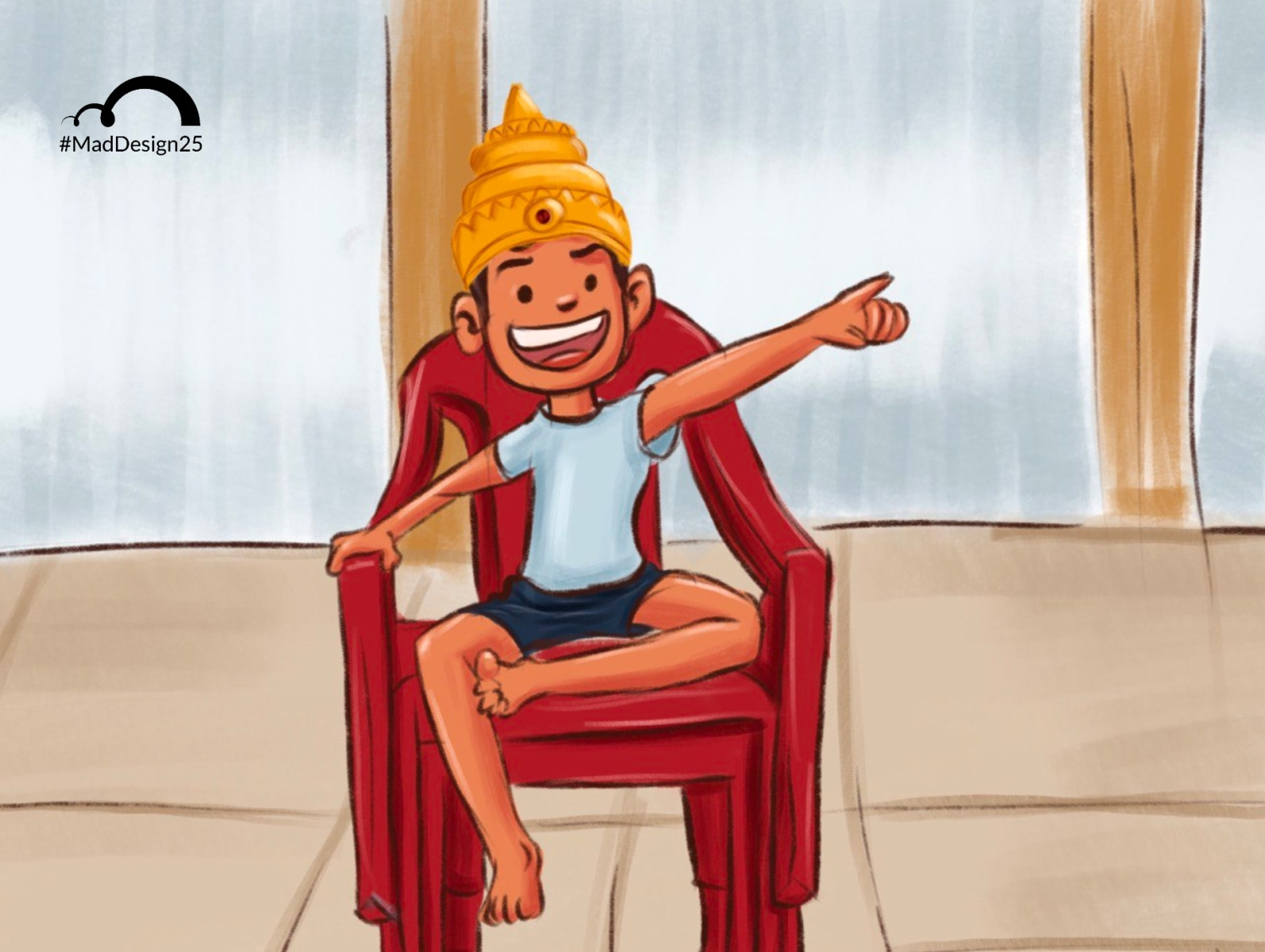 The Child King by priyanshashti on Dribbble