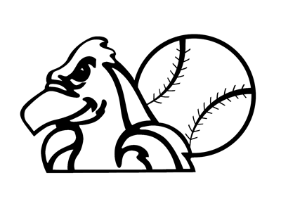 Mo Harv Baseball Sticker