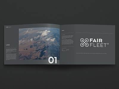 Fairfleet Branding brandbook branding editorial design graphic design layout logo visual design