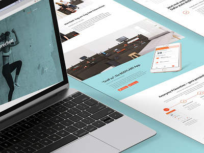 Bodylabs graphic design landing page screendesign startup ui visual design webdesign
