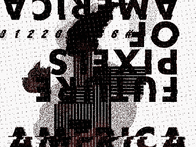 Future Pixels of America #13 america design future future pixels of america glitch grunge pixels texture weird