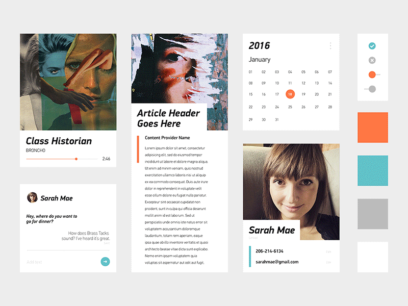 Sense 8 / Early Concepts android concept htc htc10 layout material design sense typography ui ux