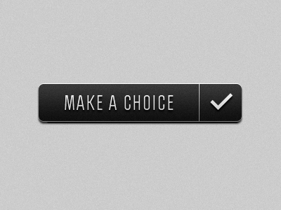 [Gif] Make a Choice animated animation button check check mark choice dark dark ui gif green grey make press press state ui