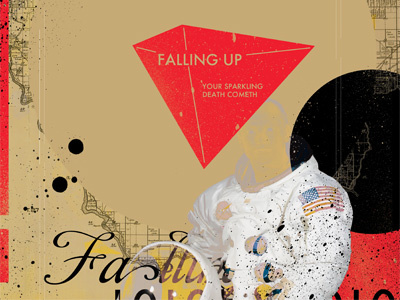Falling Upward album album cover art band cover design experimental falling up music old your sparkling death coming