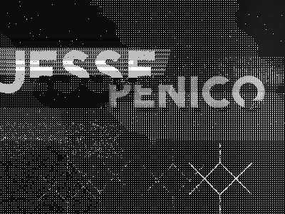 Self-Confidence black and white branding jesse jesse penico lines me name penico personal pixels texture