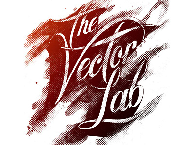 TheVectorLab Script distress how to ink script tutorial typography