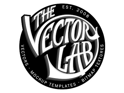 TheVectorLab Logo lettering logo logotype type typography