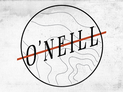 O'Neill Logo lettering logo oneill serif surf surfing type typography