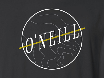 Oneill Logo lettering logo oneill serif surf surfing type typography