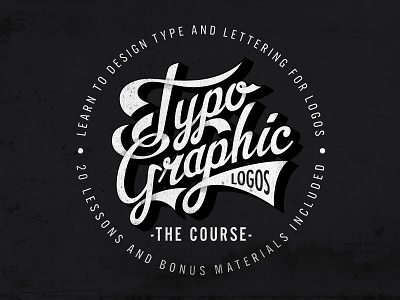 Typographic Logos lettering script type typography