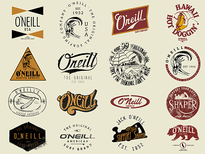 O'Neill T-Shirt Graphics (shot 2 of 5) california hawaii lettering logo oneill surf surfing t-shirt tee
