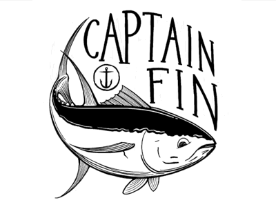Tee for Captain Fin captain fin ipad procreate procreate app shirt t-shirt tee