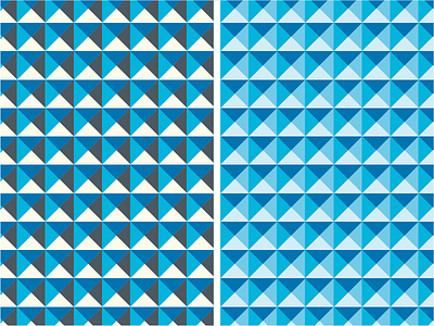 Patterning 1 blue geometric pattern tiling triangles