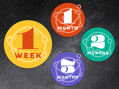 Milestone Stickers baby milestone milestone stickers outer space space stickers