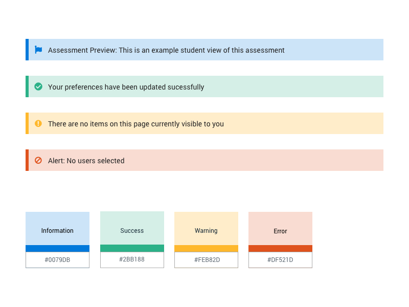 Feedback banners web design font awesome icons banners feedback ui