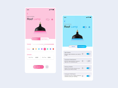 Smart Home App first shot hello dribble mihir bankapure sketch smart app smart devices smart ecosystem smart home app concept smart home control smart lamp smart logo smarthome