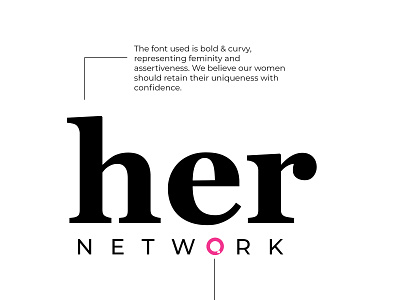 Her Newtork New Logo daily ui design designer logo network women women network
