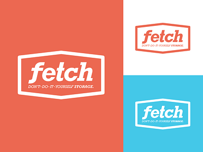 Fetch logo box branding design identity illustration illustrator logo design storage