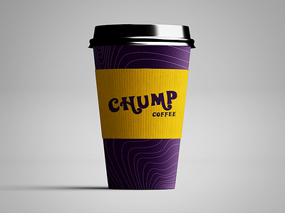Chump Coffee Cup branding coffee coffee cup design