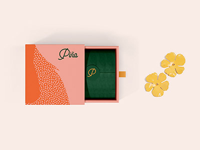 Piña Packaging 3 branding graphic design package design