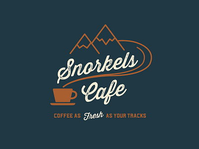 Snorkels Logo branding graphic design identity design logo design