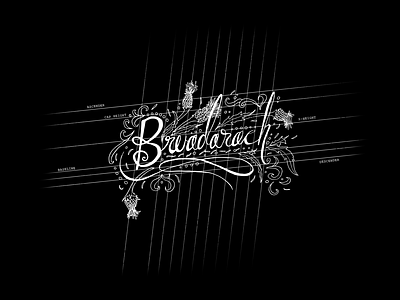 Outlander's "Bruadarach" Calligraphy