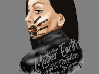 #MMIW activism anishinaabe digital illustration mmiw mmiwg photoshop