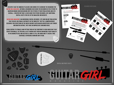 Guitar Girl Magazine Re-Branding Project