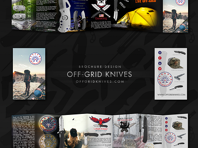 Off-Grid Knives Brochure/Catalog Design