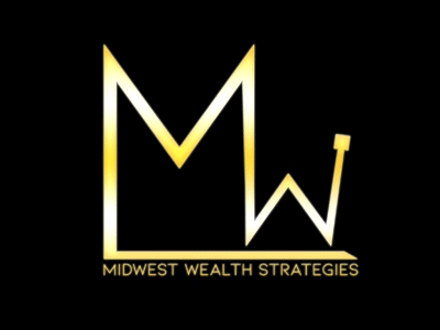 Logo: Midwest Wealth Strategies animated branding branding design design gold icon logo motion logo ux vector