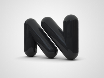 NoVolume Logo 3D logo 3d cheetah3d