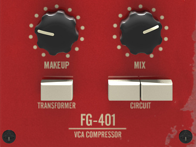 Audio Compressor 3d cheetah3d gui