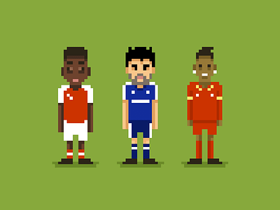 Pixel Footballers