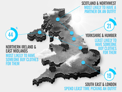 Map on Infographic