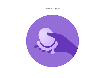 Voice Assistant icon ui