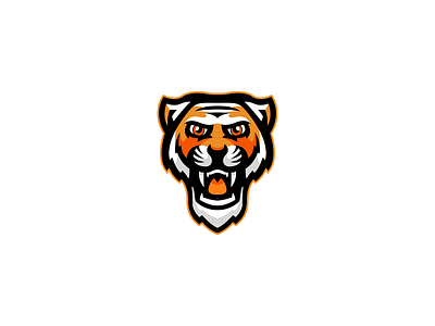 Tiger Mascot Logo design gaming illustrator logo logo design mascot logo tiger mascot