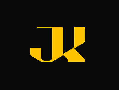 JK Monogram Logo branding design illustration illustrator letter logo logo logo design monogram vector
