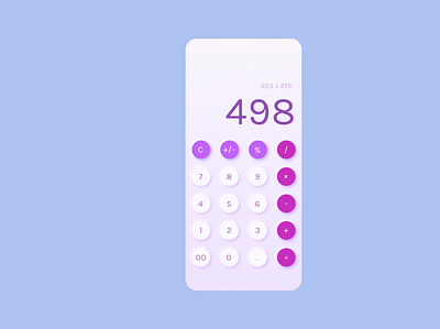 Calculator (Daily UI 4) calculator daily ui 004 dailyui