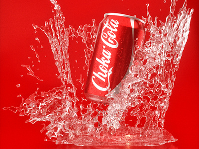 Enjoy Choka-Cola 3d 3d animation studio 3d art 3d artist branding cinema4d cinema4dart octane octanerender