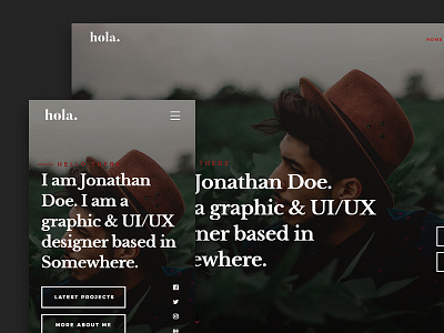 Hola Free HTML Website Template