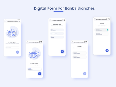 Banking Services Form Design