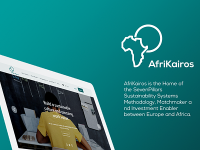 AfriKairos Website User Interface