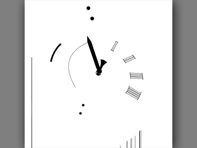 Clock Work Combo 2 Dribble abstract abstraction editing icon iconography image item line plane point translation