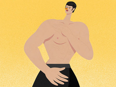 Bruce Lee affinity designer bruce bruce lee character design hong kong illustration illustrator man muscle san francisco strong texture usa vector